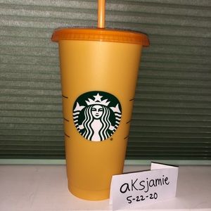 💛🧡 Starbucks Color Changing Cup! 🧡💛